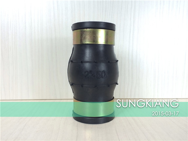 DN50卡箍橡膠接頭