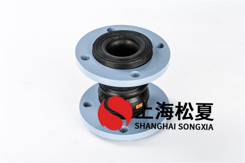 口徑DN200，350長的雙鼓限位軟連接，雙鼓即雙球